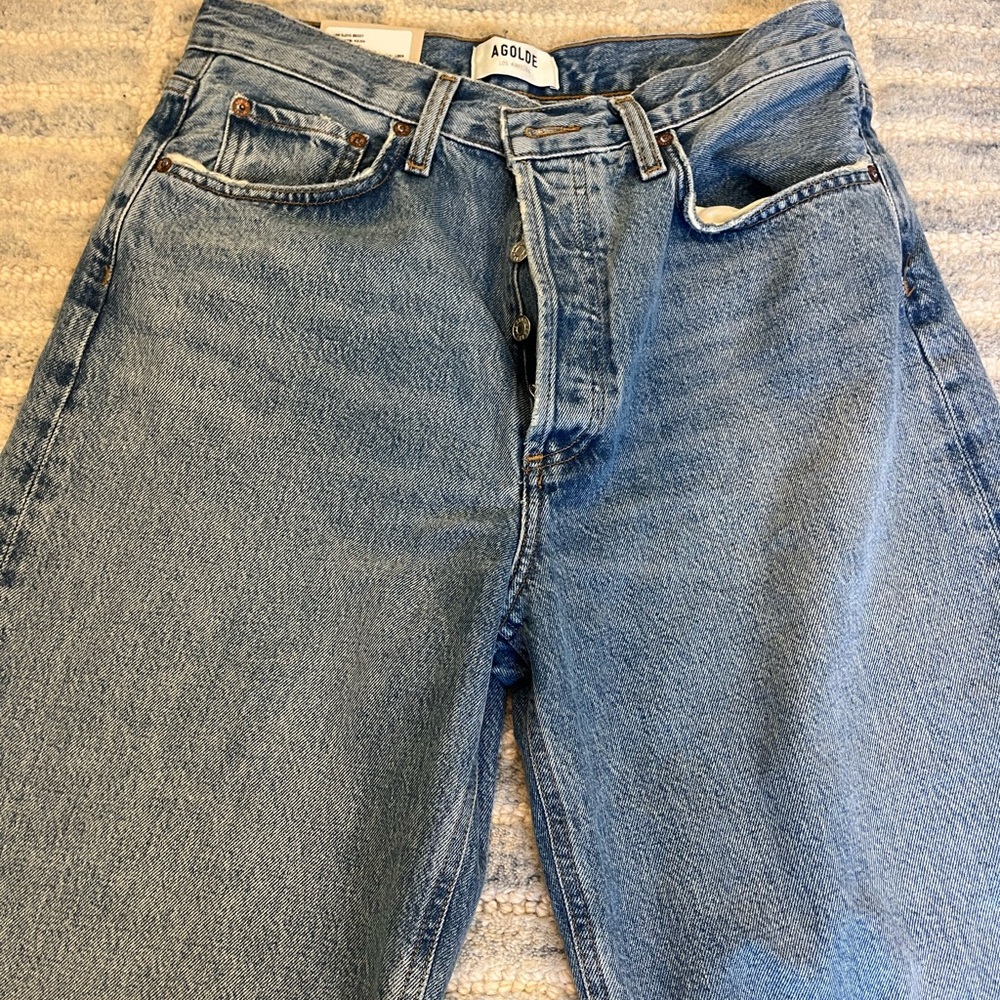 Agolde High rise wide leg jean
